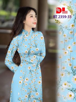 1689930099 104 Vai Ao Dai Hoa Cuc Deu Thiet Ke 2023 AD