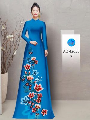 Vải Áo Dài Hoa In Giả Thêu Độc Đáo AD 42655 31 1690254542 754 Vai Ao Dai Hoa In Gia Theu Doc Dao AD
