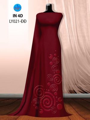 1690255458 772 Vai Ao Dai Hoa Van Chim 4D Thiet Ke 2023