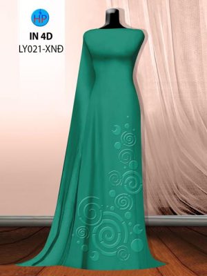 1690255460 646 Vai Ao Dai Hoa Van Chim 4D Thiet Ke 2023