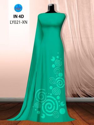 1690255461 424 Vai Ao Dai Hoa Van Chim 4D Thiet Ke 2023