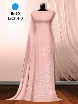 1690255463 550 Vai Ao Dai Hoa Van Chim 4D Thiet Ke 2023