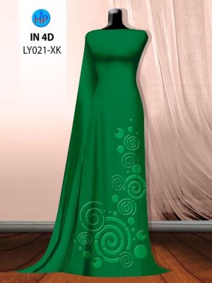 1690255465 673 Vai Ao Dai Hoa Van Chim 4D Thiet Ke 2023
