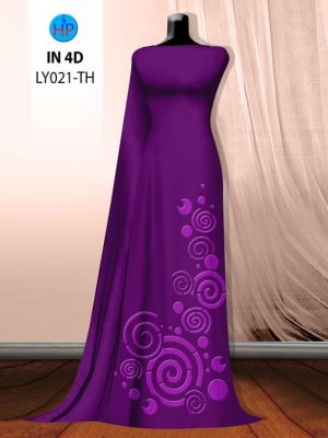 1690255465 736 Vai Ao Dai Hoa Van Chim 4D Thiet Ke 2023