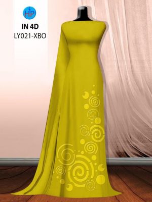 1690255471 439 Vai Ao Dai Hoa Van Chim 4D Thiet Ke 2023