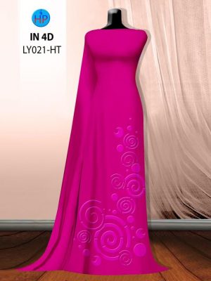 1690255473 189 Vai Ao Dai Hoa Van Chim 4D Thiet Ke 2023