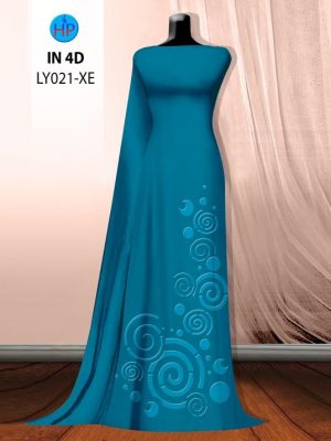 1690255476 881 Vai Ao Dai Hoa Van Chim 4D Thiet Ke 2023