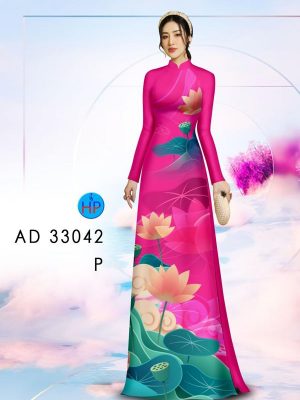 Vải Áo Dài Hoa Sen Thiết Kế 2023 AD 33042 23 1690356580 881 Vai Ao Dai Hoa Sen Thiet Ke 2023 AD 33042