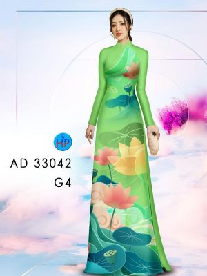 Vải Áo Dài Hoa Sen Thiết Kế 2023 AD 33042 25 1690356581 100 Vai Ao Dai Hoa Sen Thiet Ke 2023 AD 33042