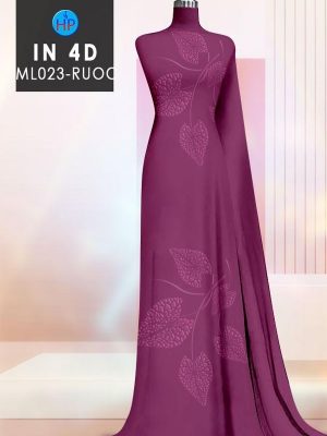 Vải Áo Dài In Lá 4D Độc Đáo AD ML023 70 1690359234 370 Vai Ao Dai In La 4D Doc Dao AD ML023