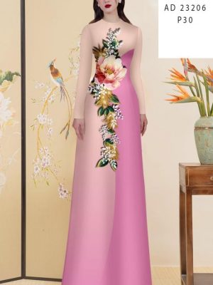 Vải Áo Dài Hoa In 3D Vừa Ra AD 23206 34 1690510922 450 Vai Ao Dai Hoa In 3D Vua Ra AD 23206