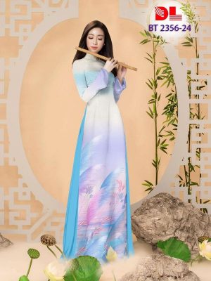 Vải Áo Dài Hoa Đẹp Kiểu Mới AD BT2356 11 Vai Ao Dai Hoa Dep Kieu Moi AD BT2356