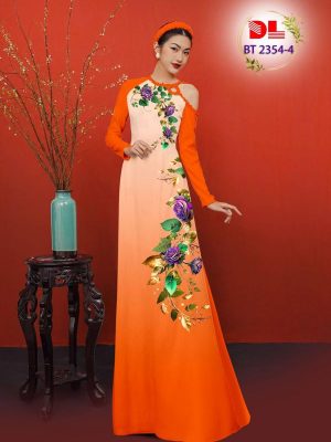 Vải Áo Dài Hoa Hồng Mới Ra AD BT2354 16 Vai Ao Dai Hoa Hong Moi Ra AD BT2354
