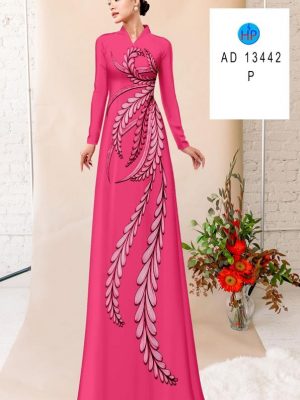 Vải Áo Dài Hoa In 3D Vừa Ra AD 13442 19 Vai Ao Dai Hoa In 3D Vua Ra AD 13442