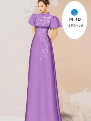 Vải Áo Dài Hoa In 4D Cao Cấp Kiểu Mới AD HL037 39 Vai Ao Dai Hoa In 4D Cao Cap Kieu Moi