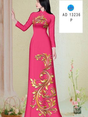 Vai Ao Dai Hoa Van Kieu Moi AD 13236