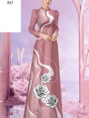 Vải Áo Dài Hoa Hồng Thiết Kế 2023 AD 23196 24 1691030147 604 Vai Ao Dai Hoa Hong Thiet Ke 2023 AD 23196