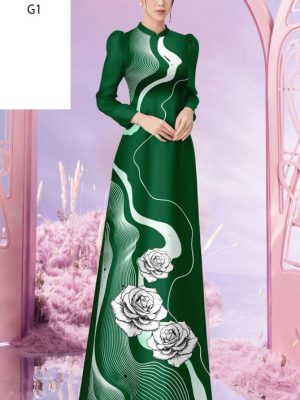 Vải Áo Dài Hoa Hồng Thiết Kế 2023 AD 23196 26 1691030148 747 Vai Ao Dai Hoa Hong Thiet Ke 2023 AD 23196