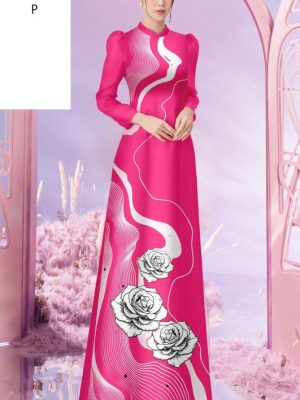 Vải Áo Dài Hoa Hồng Thiết Kế 2023 AD 23196 29 1691030150 651 Vai Ao Dai Hoa Hong Thiet Ke 2023 AD 23196