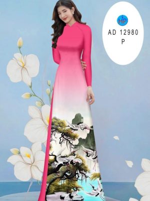 Vải Áo Dài Phong Cảnh Độc Đáo AD 12980 25 1691120933 80 Vai Ao Dai Phong Canh Doc Dao AD 12980