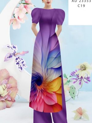 Vải Áo Dài Hoa In 3D Mới Ra AD 23353 21 1691465002 699 Vai Ao Dai Hoa In 3D Moi Ra AD 23353