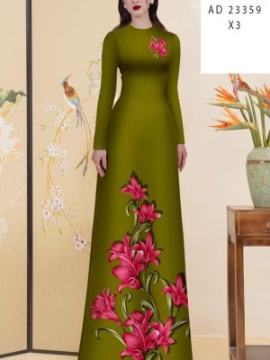 Vải Áo Dài Hoa In 3D Thiết Kế 2023 AD 23359 34 1691466135 148 Vai Ao Dai Hoa In 3D Thiet Ke 2023 AD