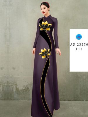 Vải Áo Dài Hoa Sen Thiết Kế 2023 AD 23576 28 1691549218 228 Vai Ao Dai Hoa Sen Thiet Ke 2023 AD 23576
