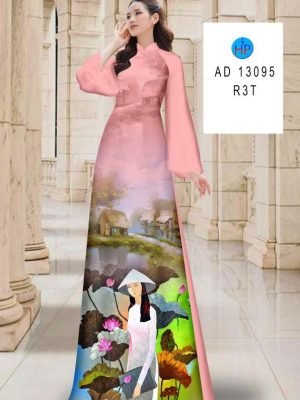 1691721288 61 Vai Ao Dai Co Gai Va Hoa Sen Moi Ra
