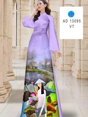 1691721288 719 Vai Ao Dai Co Gai Va Hoa Sen Moi Ra
