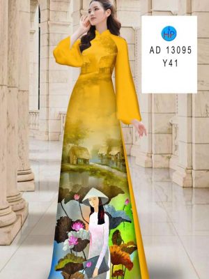 1691721292 718 Vai Ao Dai Co Gai Va Hoa Sen Moi Ra