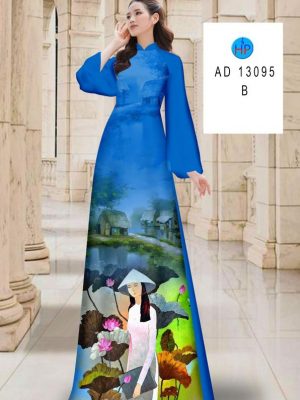 1691721292 905 Vai Ao Dai Co Gai Va Hoa Sen Moi Ra