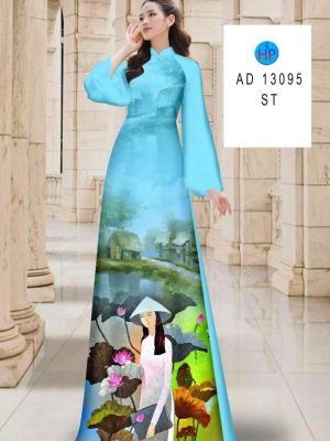 1691721295 412 Vai Ao Dai Co Gai Va Hoa Sen Moi Ra