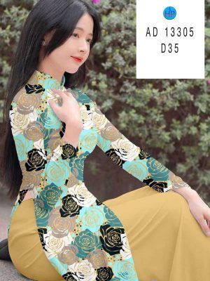 Vải Áo Dài Hoa Hồng Đều Thiết Kế 2023 AD 13305 23 1691721820 894 Vai Ao Dai Hoa Hong Deu Thiet Ke 2023 AD