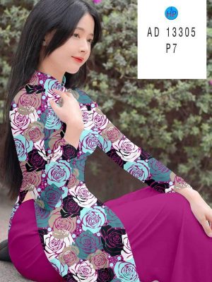 Vải Áo Dài Hoa Hồng Đều Thiết Kế 2023 AD 13305 25 1691721821 684 Vai Ao Dai Hoa Hong Deu Thiet Ke 2023 AD