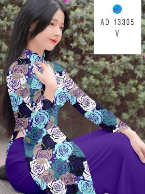 Vải Áo Dài Hoa Hồng Đều Thiết Kế 2023 AD 13305 29 1691721823 10 Vai Ao Dai Hoa Hong Deu Thiet Ke 2023 AD