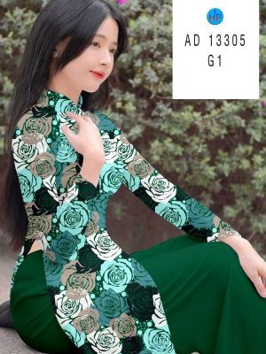 Vải Áo Dài Hoa Hồng Đều Thiết Kế 2023 AD 13305 31 1691721824 348 Vai Ao Dai Hoa Hong Deu Thiet Ke 2023 AD