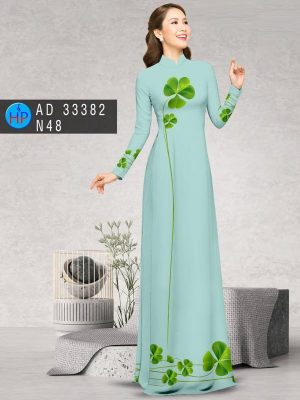 1691722955 142 Vai Ao Dai Co 4 La Doc Dao AD 33382