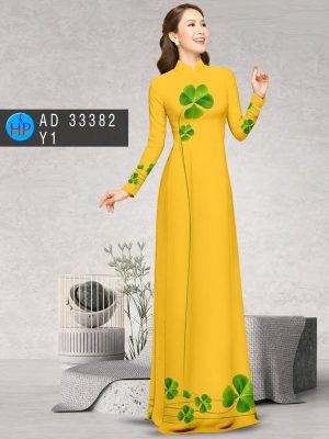 1691722957 56 Vai Ao Dai Co 4 La Doc Dao AD 33382