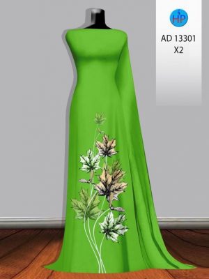 Vải Áo Dài In Hình Lá Vừa Ra AD 13301 26 1691723471 300 Vai Ao Dai In Hinh La Vua Ra AD 13301