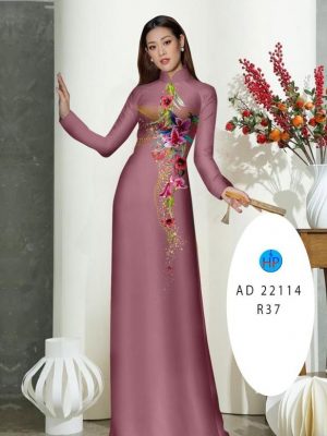 Vải Áo Dài Hoa Lan Kiểu Mới AD 22114 20 1691808152 4 Vai Ao Dai Hoa Lan Kieu Moi AD 22114