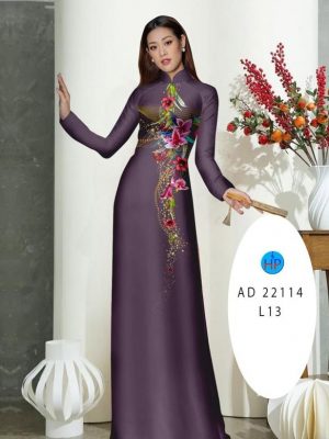 Vải Áo Dài Hoa Lan Kiểu Mới AD 22114 33 1691808213 813 Vai Ao Dai Hoa Lan Kieu Moi AD 22114