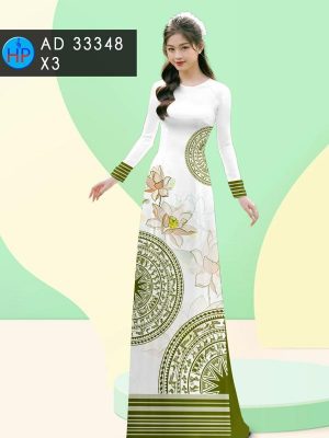 Vải Áo Dài Hoa Sen Và Hoa Văn Trống Đồng Thiết Kế 2023 AD 33348 21 1691810024 644 Vai Ao Dai Hoa Sen Va Hoa Van Trong Dong