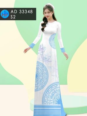 Vải Áo Dài Hoa Sen Và Hoa Văn Trống Đồng Thiết Kế 2023 AD 33348 22 1691810030 447 Vai Ao Dai Hoa Sen Va Hoa Van Trong Dong