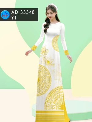Vải Áo Dài Hoa Sen Và Hoa Văn Trống Đồng Thiết Kế 2023 AD 33348 28 1691810050 689 Vai Ao Dai Hoa Sen Va Hoa Van Trong Dong