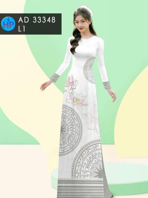 Vải Áo Dài Hoa Sen Và Hoa Văn Trống Đồng Thiết Kế 2023 AD 33348 35 1691810067 386 Vai Ao Dai Hoa Sen Va Hoa Van Trong Dong