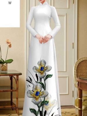 Vải Áo Dài Hoa In 3D Độc Đáo AD 23535 31 1691812501 394 Vai Ao Dai Hoa In 3D Doc Dao AD 23535