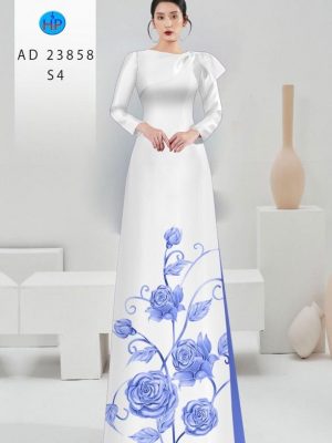 Vải Áo Dài Hoa Hồng Thiết Kế 2023 AD 23858 22 1692669069 613 Vai Ao Dai Hoa Hong Thiet Ke 2023 AD 23858