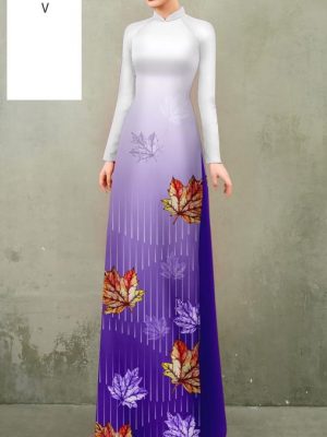 Vải Áo Dài Hình Lá Phong Thiết Kế 2023 AD 23544 23 1692670033 933 Vai Ao Dai Hinh La Phong Thiet Ke 2023 AD