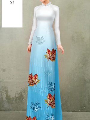 Vải Áo Dài Hình Lá Phong Thiết Kế 2023 AD 23544 34 1692670040 492 Vai Ao Dai Hinh La Phong Thiet Ke 2023 AD