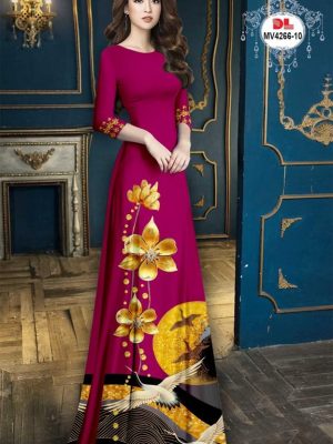 Vải Áo Dài Hoa Và Chim Hạc Mới Ra AD MV4266 31 1692754537 155 Vai Ao Dai Hoa Va Chim Hac Moi Ra AD